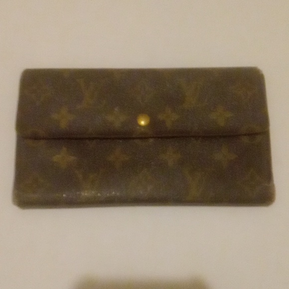 Louis Vuitton monogram tri fold long  wallet very roomy - Picture 5 of 16